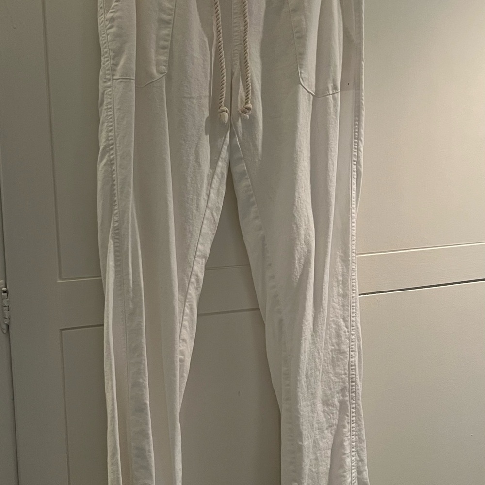 Roxy white drawstring Pants